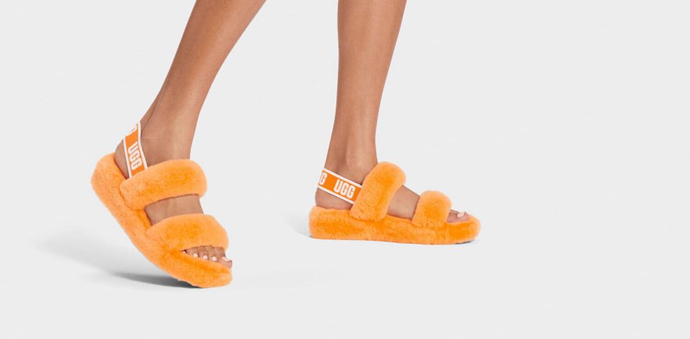 Ugg Slippers Canada - Ugg Women's Oh Yeah Orange